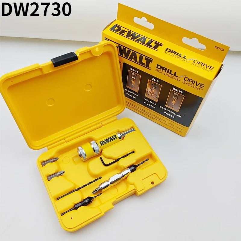 Woodworking Essential Tools - DEWALT Original DW2730 Set Mata Bor/Obeng