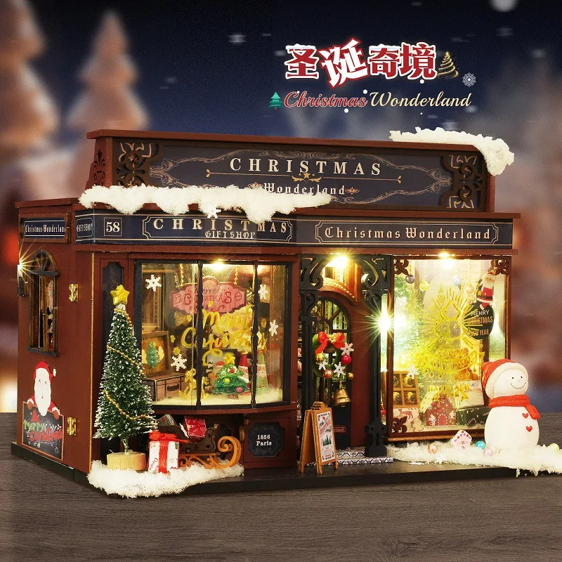 Woodworking Game - Model Mainan Rumah Kecil DIY Wonderland