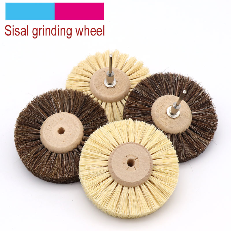 Woodworking Drill - 1 Buah Filamen Sisal Abrasif atau