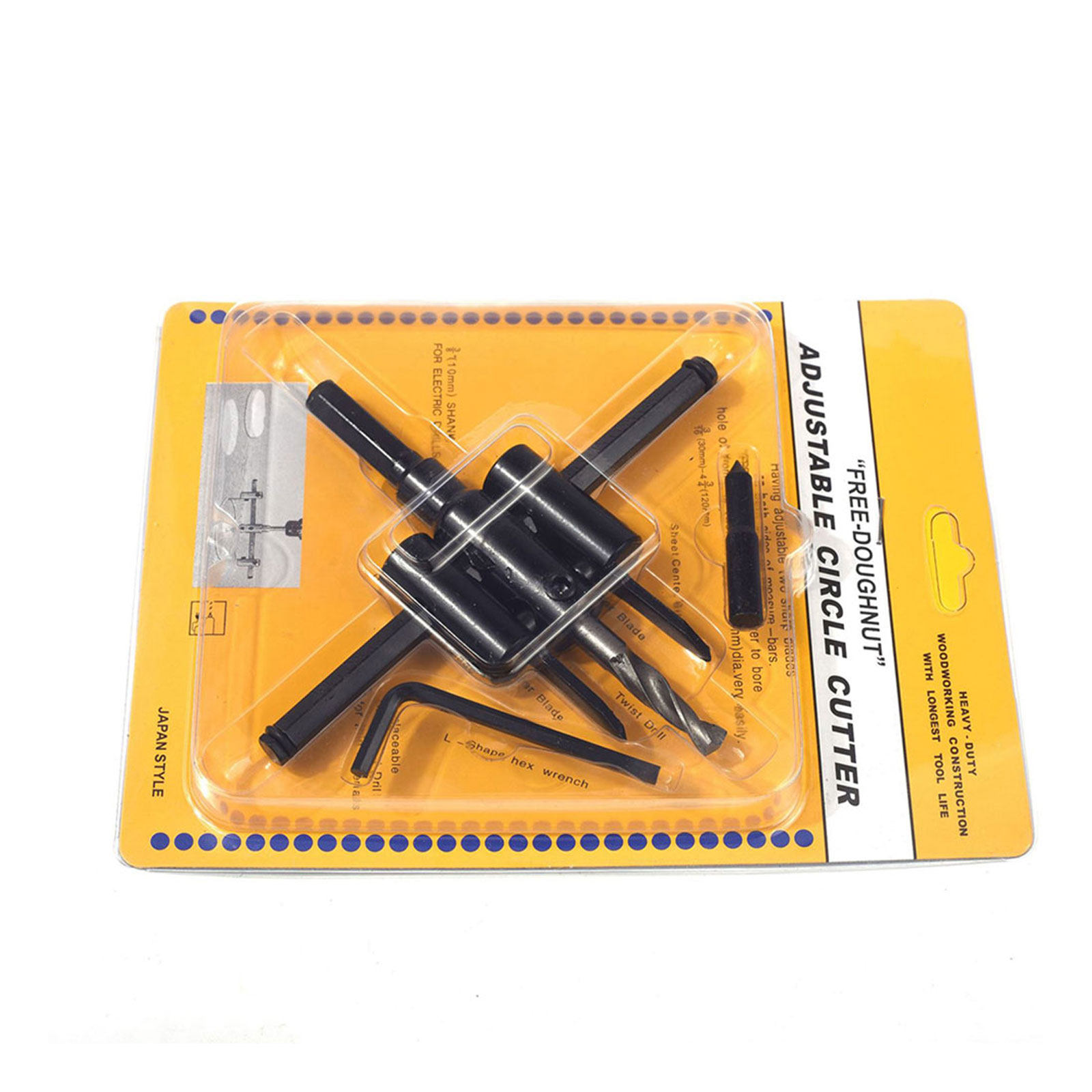 Woodworking Drill - Gergaji Lubang Kayu yang Dapat Disesuaikan