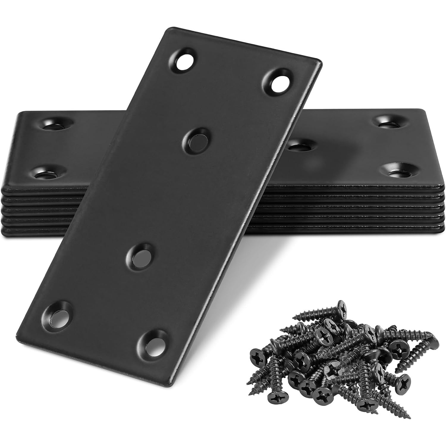 Woodworking X Brace - Braket Penyangga Lurus Datar, Pelat Perbaikan