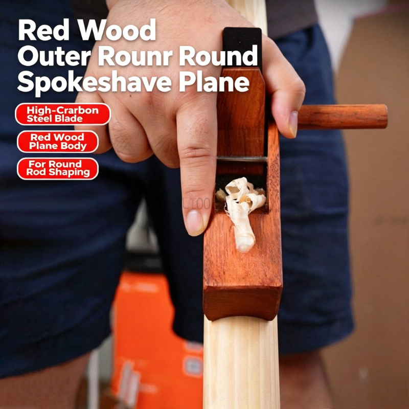 Alat Pengukir Kayu Setengah Bu - Spoke Shave Round ulasan dan harga