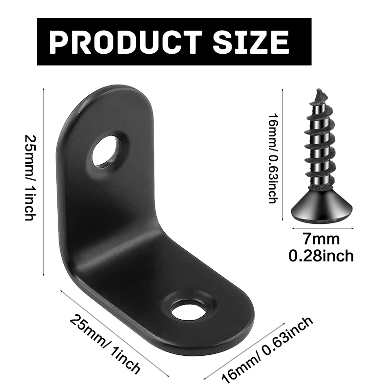 5-40 Buah, Penjepit Sudut 25X2 - Woodworking X Brace ulasan dan harga