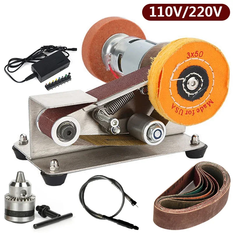 Mesin Pengamplasan Mini Baja T - Woodworking Essential Tools ulasan dan harga