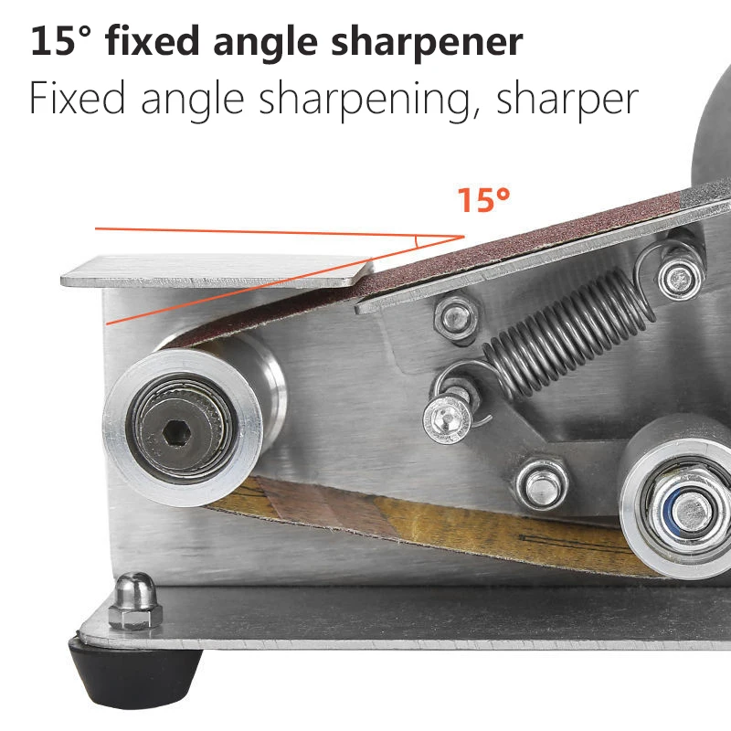 Mesin Pengamplasan Mini Baja T - Woodworking Essential Tools ulasan dan harga