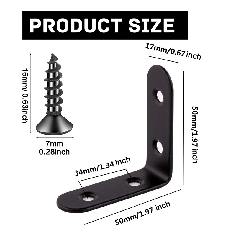 6-20 Buah Penjepit Sudut Kanan - Woodworking X Brace ulasan dan harga