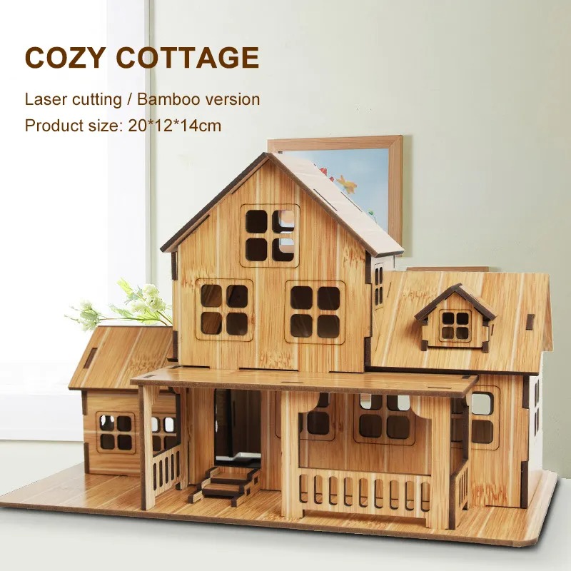 Permainan Model Puzzle Kayu 3D - Woodworking Game ulasan dan harga