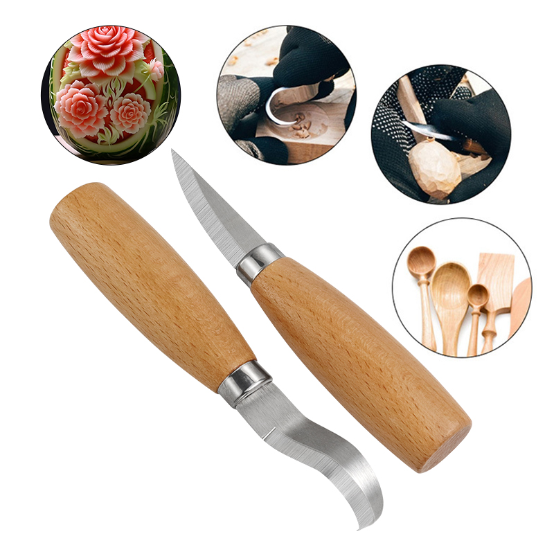 Pisau Ukir Besi Tahan Karat Ga - Woodworking Kerf ulasan dan harga