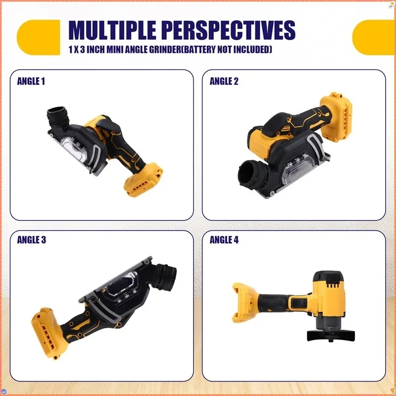 Gerinda Sudut Mini 3 Inci Tanp - Woodworking Essential Tools ulasan dan harga