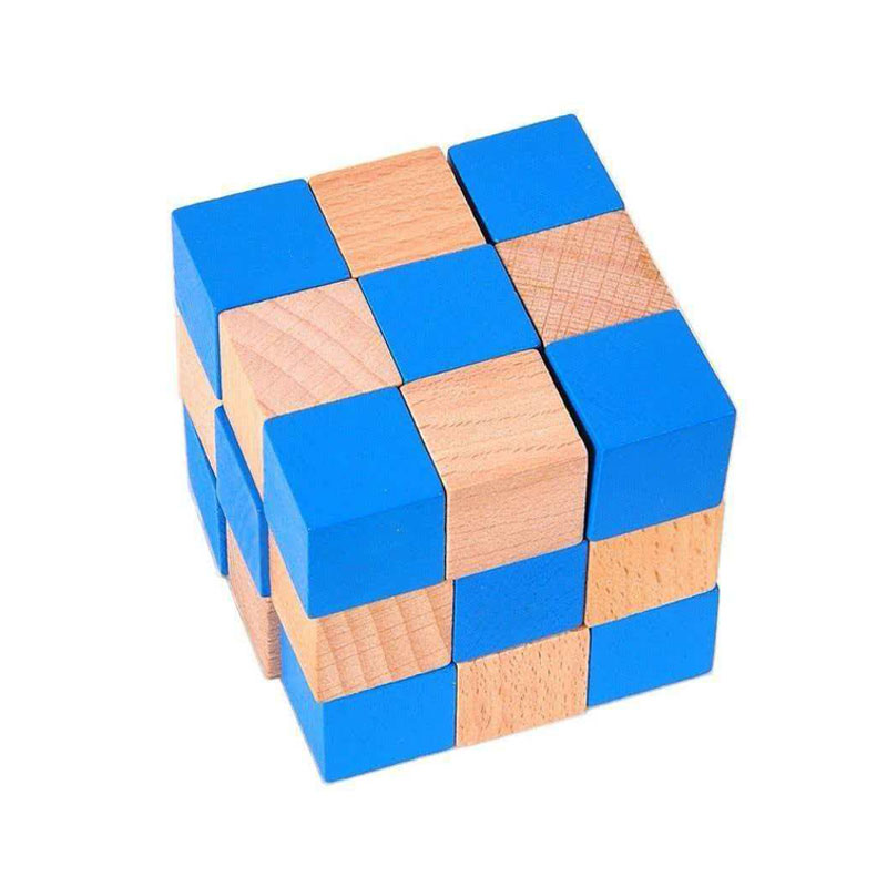 Teka-Teki Kayu Bentuk Kubus Ul - Woodworking Game ulasan dan harga