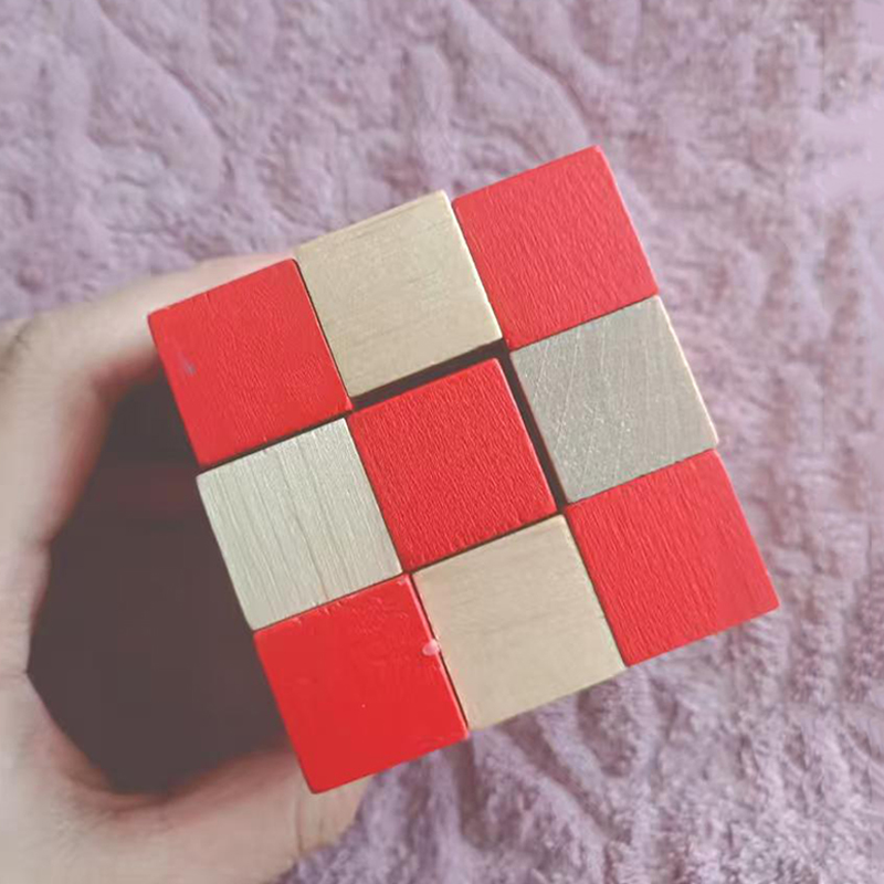 Teka-teki Kubus Ular Kayu Lati - Woodworking Game ulasan dan harga