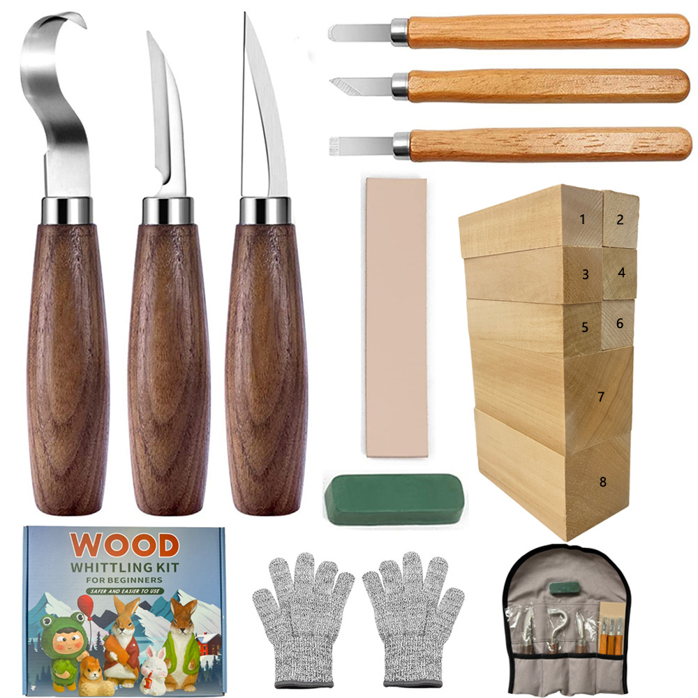 Set Pisau Ukir Kotak Hadiah 21 - Woodworking Gifts ulasan dan harga