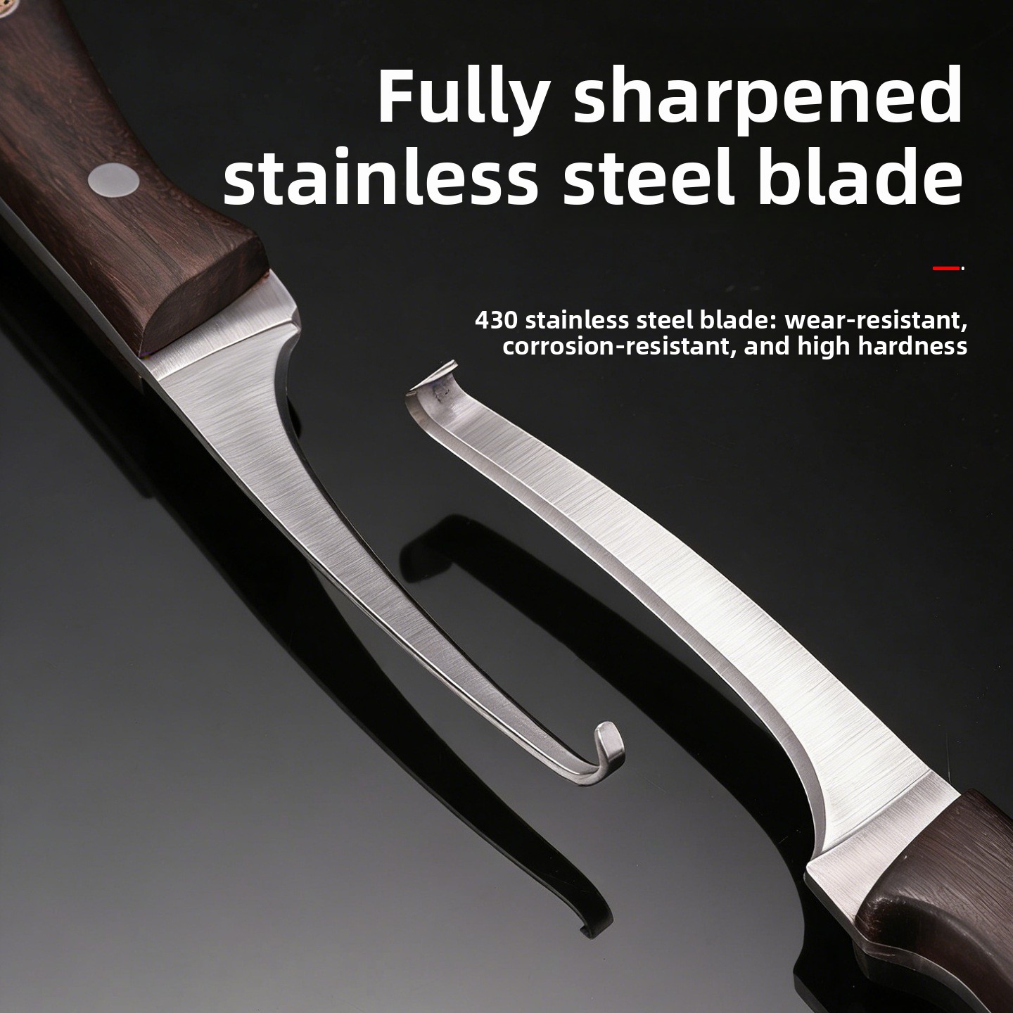 Pisau Kait Baja Tahan Karat Ke - Woodworking Kerf ulasan dan harga