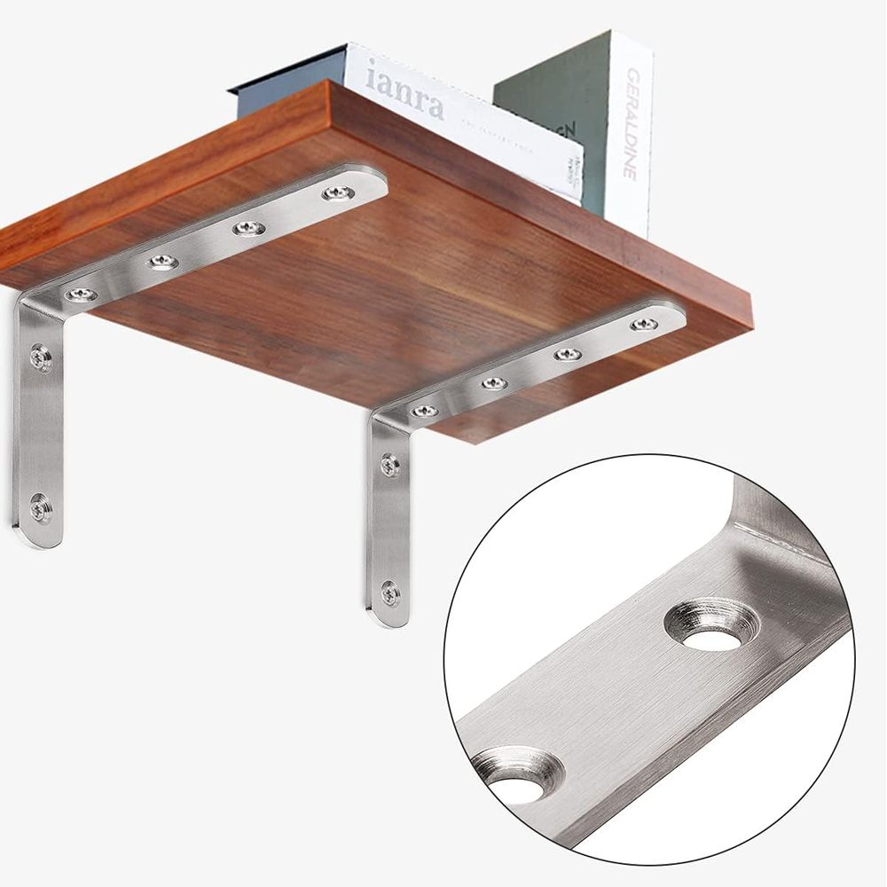 5 x 3 Penyangga Rak Baja Tahan - Woodworking X Brace ulasan dan harga