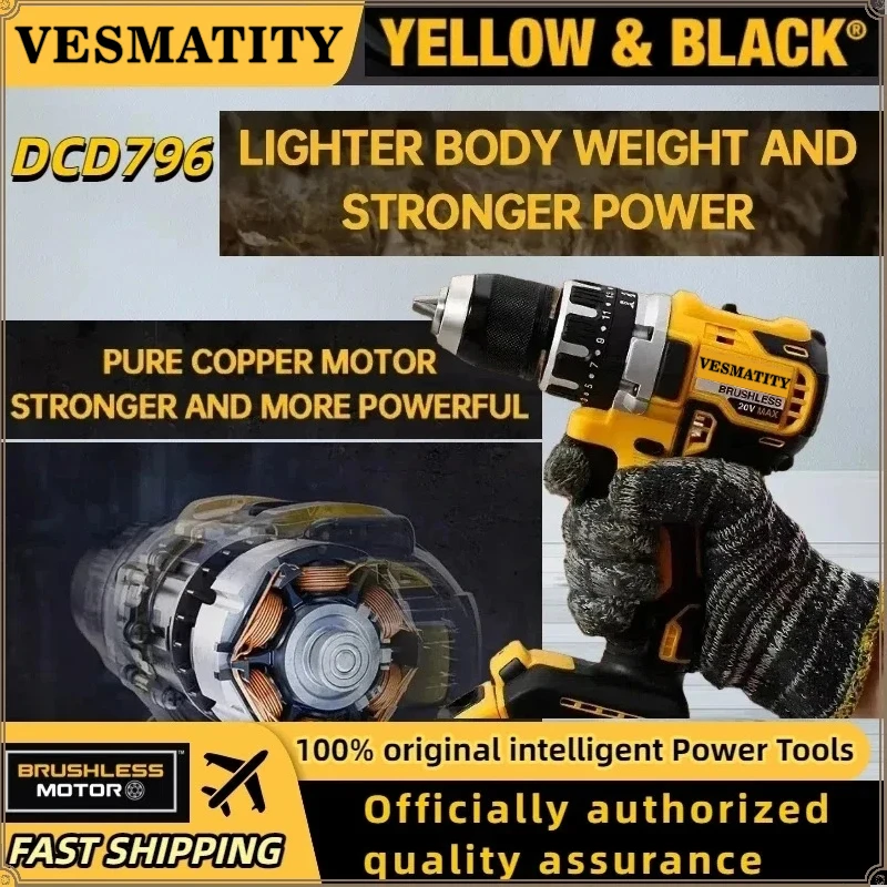 DCD796 Bor Listrik Tanpa Kabel - Woodworking Essential Tools ulasan dan harga