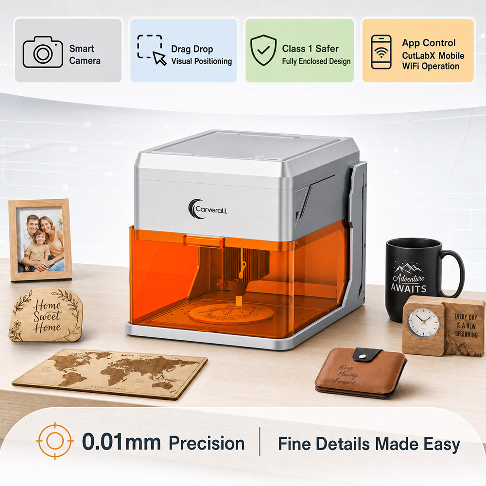 Carverall A1PRO 10W Mesin Ukir - Woodworking Veneer Cutter ulasan dan harga