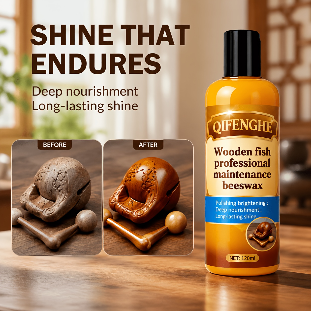 Quick Shine Beeswax untuk Kayu - Woodworking Oil ulasan dan harga